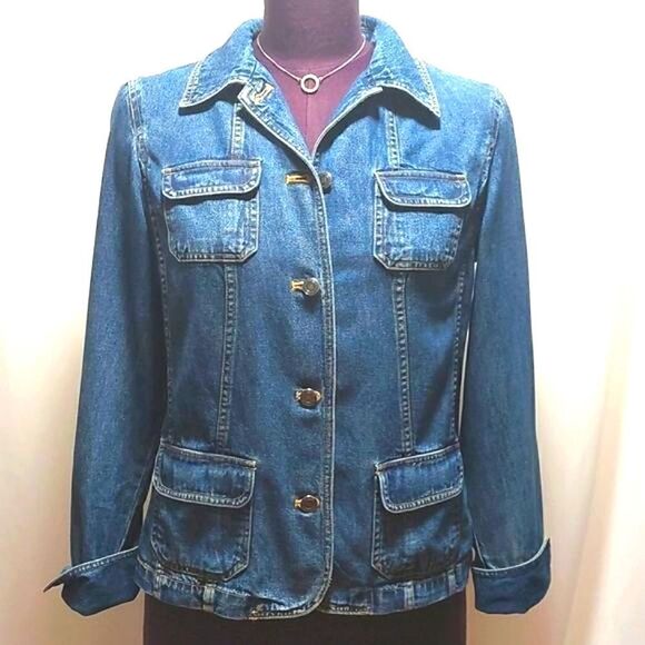 Charter Club Denim Shirt/ Jacket - Picture 1 of 7
